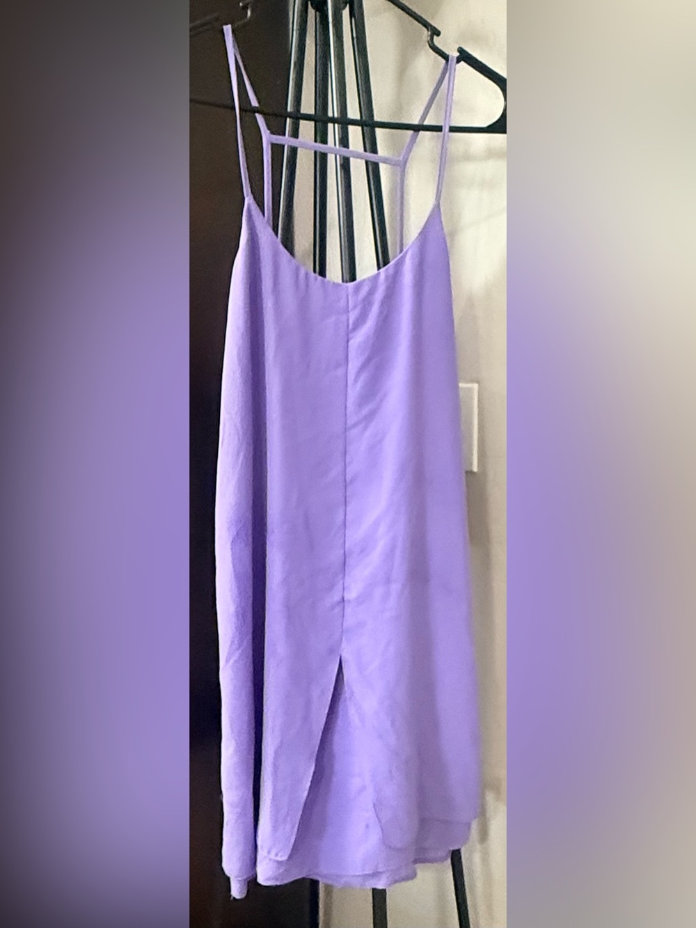 L'ATISTE Lavender Slip Pencil Skirt